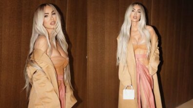 Megan Fox Appears At The Paris Fashion Week In A Blonde Avatar, See Pics