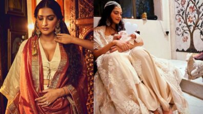 Mother-Son Duo: Sonam Kapoor Ahuja Celebrates First Diwali By Twinning With Son Vaayu