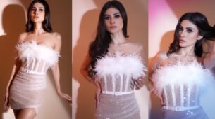 Watch: ‘Brahmastra’ actress Mouni Roy sets sensuality game on fire, says, “love was just a dance away…”