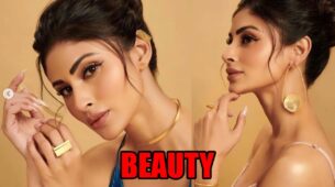 Mouni Roy is shining bright like gold jewellery, check out photos