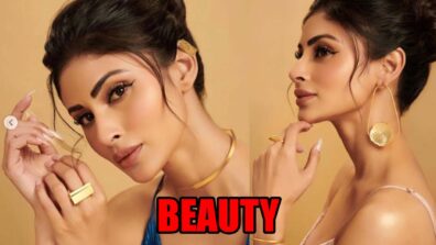 Mouni Roy is shining bright like gold jewellery, check out photos