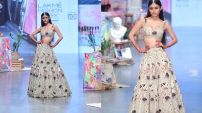 Mouni Roy personifies grace in cream lehenga, see pics