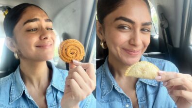 Mrunal Thakur Is A Huge Fan Of Diwali Namkeen, And Here’s The Proof