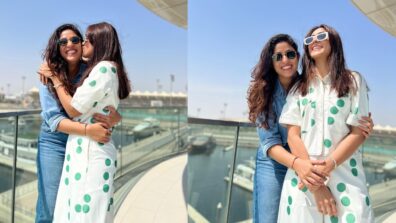 Mrunal Thakur is busy chilling with BFF in new snaps, gives her cute kiss on cheeks to win hearts