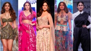 Mrunal Thakur, Yami Gautam, Shamita Shetty, Alaya F, And Huma Qureshi Slay Ramp On Fire With Their Stylish Looks
