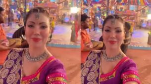 Watch: TMKOC diva Munmun Dutta gives sneak-peek into Navratri celebrations on set, see on-location footage