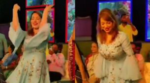 Navratri Mood: TMKOC diva Munmun Dutta plays Garba in public, see happy and adorable moment