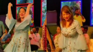 Navratri Mood: TMKOC diva Munmun Dutta plays Garba in public, see happy and adorable moment