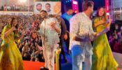 Navratri Special: Sonakshi Sinha goes wild on stage with BF Zaheer Iqbal, promotes ‘Blockbuster’ song in traditional dhol-nagada style