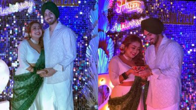 Neha Kakkar Celebrates 2nd Wedding Anniversary With Hubby Rohanpreet Singh And Family In Outfits Styled By The Singer