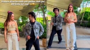 Watch: Jhalak Dikhhla Jaa contestant Nia Sharma spotted moving her body with young influencer, what’s cooking?