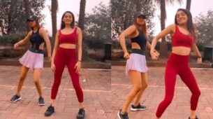 Jhalak Dikhhla Jaa: Nia Sharma is a born slayer, can’t stop tapping her feet on busy Mumbai roads