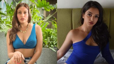 Ocean Goddess: Surbhi Chandna and Ahsaas Channa look dreamy in blue sheer swimsuits, see pics