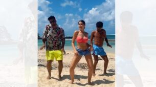 OMG, Nora Fatehi Looks Smoking Hot Dancing On Beach With Friends