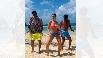 OMG, Nora Fatehi Looks Smoking Hot Dancing On Beach With Friends