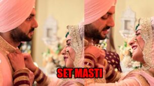 On set masti: Karan Wahi shares a romantic photo with co-star Niyati Fatnani, Nakuul Mehta drops a funny comment
