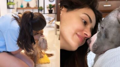 Only Cuddles: Rashmika Mandanna and Disha Patani enjoy ‘pawtime’