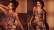 Palak Tiwari looks fiery in ruffled floral bralette and matching trousers, see pics