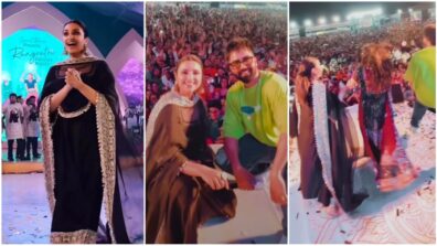 Parineeti Chopra Promotes Her Film Code Name Tiranga And Seeks Blessing Of Durga Maa At Durgotsav