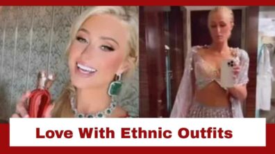 Paris Hilton Is In Love With The Indian Ethnic Outfits; Check Here