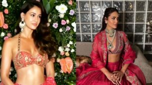 Pink Beauties: Disha Patani and Esha Gupta pick up on royal ensembles for Diwali