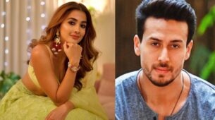Pooja Hegde kills it with stunning smile in deep-neck lehenga, Tiger Shroff loves it