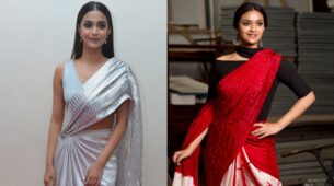 Preppy Fashion In Shades Of Rainbow By South Star Keerthy Suresh