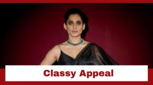 Priya Bapat Shows Her Classy Appeal in Black Saree; Check Here