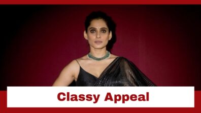Priya Bapat Shows Her Classy Appeal in Black Saree; Check Here