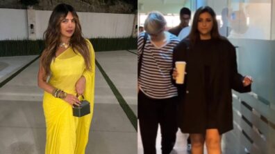 Proud Moment: ‘Desi girl’ Priyanka Chopra wears gorgeous yellow transparent saree with pride in California, sister Parineeti Chopra says, “nothing to stop…”