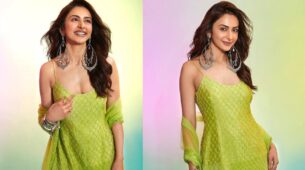 Rakul Preet Singh Looks Magnificent In Her Green Palazzo Suit, Giving Major Festive Vibes, Jackky Bhagnani Comments