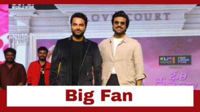 Ram Charan Confides That He Is A Big Fan Of Vishwak Sen’s Personality