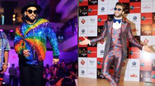 Ranveer Singh Colorful And Shimmery Outfits Increasing The Glam On Events