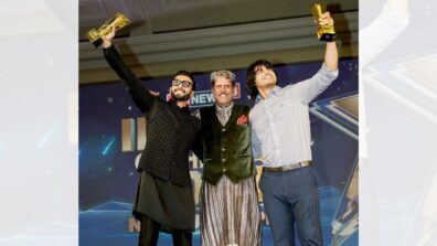 Ranveer Singh Gets Honoured By Kapil Dev With ‘Indian Of The Year’ Award