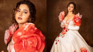 Rashami Desai seeks beauty within herself in red and white princess gown, Neha Bhasin calls her ‘pretty’