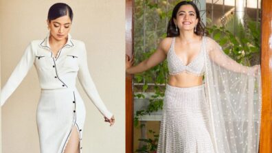 Rashmika Mandanna Impresses Us With Her Head To Toe White Outfit Collection