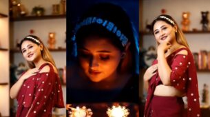Rashami Desai is getting into festive mood with bright colours, gives sneak-peek into her classy wardrobe choices