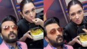 Riteish Deshmukh clicks Tamannaah Bhatia during her meal time, latter becomes upset