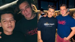 Riyaz Aly Poses With The Bhai Of Bollywood Salman Khan, Giving Dapper Looks