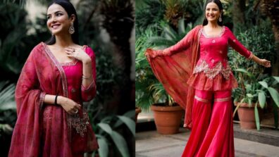 Jasmin Bhasin Looks Ethereal In Her Pink Sharara, Giving Us Major Ethnic Vibes