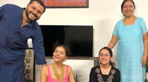 Rubina Dilaik enjoys Diwali special scrumptious meal, see pics
