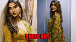 Saiee Manjrekar Looks Drop-Dead Gorgeous In Yellow Anarkali, Fans Comment ‘Beautiful And Gorgeous’