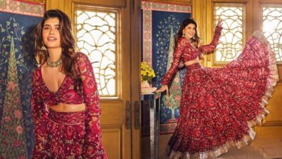 Sanjana Sanghi’s Fashion Inspo In Red Lehenga Is For Every Style Lover