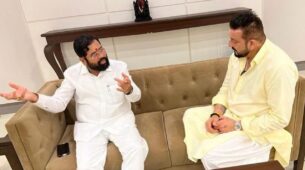 Sanjay Dutt meets honourable Maharashtra Chief Minister Eknath Shinde, pic goes viral