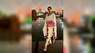 Sara Ali Khan is busy enjoying ‘chaand nights’ in gorgeous salwar kameez during night, guess her partner-in-crime