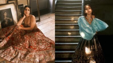 Sara Ali Khan Looks Alluring In Intricately Embellished Lehengas