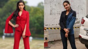 Sara Ali Khan Looks Bewitching Beautiful In A Tailored Pantsuit