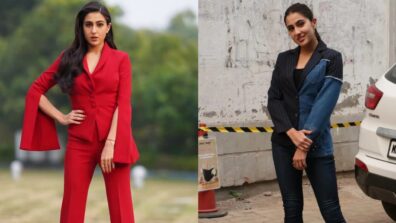 Sara Ali Khan Looks Bewitching Beautiful In A Tailored Pantsuit