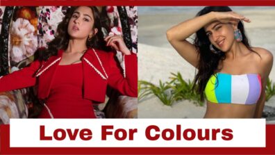 Sara Ali Khan Reveals Her Love For Colours; Check Here