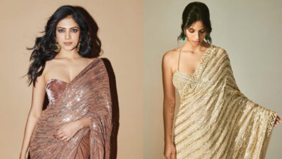 Saree Fashion Battle: Malavika Mohanan Vs Suhana Khan, who’s stabbing your hearts in Manish Malhotra saree?